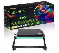 MLT-R116 Compatible for Samsung Drum Unit with Chip Xpress M2625 M2626 M2675 M2675F M2675FN M2676 Printers (1 Pack Black)