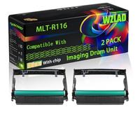 MLT-R116 Compatible for Samsung Imaging Drum Unit with Chip M2835DW Xpress SL-M2825ND SL-M2875FD SL-M2875FW SL-M2675FN Printers (2-Pack Black)
