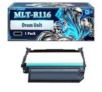 MLT-R116 Drum Unit Compatible for Samsung Xpress M2625 M2626 M2675 M2675F M2675FN M2676 M2825DW M2825ND Printers, With Chip Large Capacity 9000 Pages (1 Pack Black)