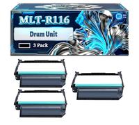 MLT-R116 Drum Unit Compatible for Samsung Xpress M2826 M2835dw M2875FD M2875FW M2876 M2885FW SL-M2835DW Printers, With Chip Large Capacity 9000 Pages (3 Pack Black)