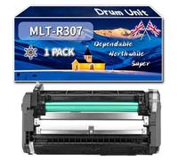 MLT-R307 Drum Unit Compatible for Samsung ML-4510 ML-4510 ND ML-4512 ND ML-5010 ML-5010 ND Printers, High-Definition Printing Effect with Chip, 60000 Pages (1 Pack Black)