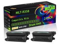 MLT-R358 Compatible for Samsung Drum Unit with Chip MultiXpress M 4370 LX M 5300 Series M 5360 RX M 5370 Printers (2-Pack Black)