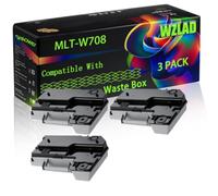 MLT-W708 Compatible for Samsung Waste Box with Chip MultiXpress K4200 Series K4250 LX K4250 RX K4300 LX K4300 Series K4350 Printers (3 Pack Black)