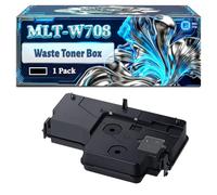 MLT-W708 Waste Toner Box Compatible for Samsung MultiXpress SMART K4250LX K4300LX MX4 K4350LX Printers, With Chip Large Capacity 100000 Pages (1 Pack Black)