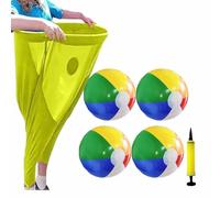 Mlthcig The Ultimate Christmas Party Game Pants, Granny Pants Party Rush, Funny Giant Stretchy Pant Yard Game for Adults, Family Reunion Games, Giant Outdoor Recreational Tossing(Yellow-1PC)
