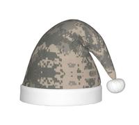 MLTRFGJ Army Digital Camouflage Printed Children'S Christmas Hat, Suitable For Holiday And Party Decoration
