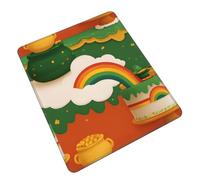 MLTRFGJ Cake With Rainbow Printed Multi-Code Rubber Mouse Pad, Durable, Environmentally Friendly And Easy To Clean