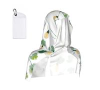 MLTRFGJ Green And Gold Print Cool Hooded Towels And Keep Them Cool For Several Hours.