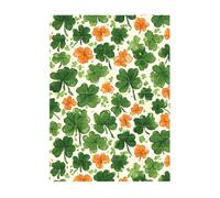 MLTRFGJ Irish Flag Party Printed Building Blocks Puzzle, Environmentally Friendly Material, Suitable For Family And Friends