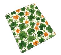 MLTRFGJ Irish Flag Party Printed Multi-Code Rubber Mouse Pad, Durable, Environmentally Friendly And Easy To Clean