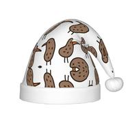MLTRFGJ Kiwi Bird Cute Printed Children'S Christmas Hat, Suitable For Holiday And Party Decoration