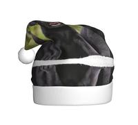MLTRFGJ Labrador Retriever Dog Printed Adult Holiday Christmas Hats, Festive Party Supplies For Christmas And New Year
