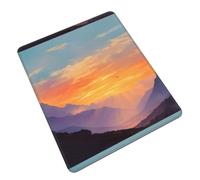 MLTRFGJ Morning Glow Printed Multi-Code Rubber Mouse Pad, Durable, Environmentally Friendly And Easy To Clean