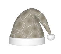 MLTRFGJ Petoskey Stone Printed Children'S Christmas Hat, Suitable For Holiday And Party Decoration