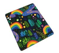 MLTRFGJ Rainbow Pathway Decor Printed Multi-Code Rubber Mouse Pad, Durable, Environmentally Friendly And Easy To Clean