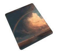 MLTRFGJ Rainbow Printed Multi-Code Rubber Mouse Pad, Durable, Environmentally Friendly And Easy To Clean