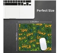 MLTRFGJ Typography Quote Vecto Printed Anti Slip Rubber Bottom Mouse Pad, Durable And Long-Lasting