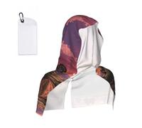 MLTRFGJ Vineyard Sunset Print Cool Hooded Towels And Keep Them Cool For Several Hours.