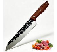 MLTUOYING 2 Pack Chef Knife 7 inch - Ergonomic Japanese Knife, Full Tang High Carbon Kitchen Knives,Multifunctional Cutter Tool-Anti-Stick & Long Lasting Multipurpose Cooking Knives for Home