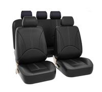 MLUQPEZUZ Car Seat Covers Full Set, for Ford Transit Connect V408/Transit Courier/Transit Custom 5 Seat Comfortable and Breathable Protector Front Rear Back Seat Covers Accessories,A