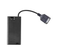 MLWSKERTY 2/3 / 4/6 / 8 Slot AA Battery Case AA with Cover Switches USB Box with Switches for Led Light Kit Cell Storage