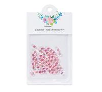 MLWSKERTY 50 Pieces Clear Nail Rhinestones,Sugar Nail Gems Stones Nail Diamonds,3D Nail Crystals for Nail Art Supplies Accessories
