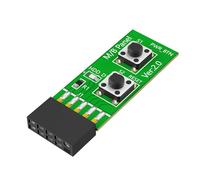 MLWSKERTY Computer Technician 10Pin Motherboards Tester Switching Board Adapter With Restarts Button Troubleshooting PC Button