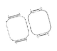 MLWSKERTY Fashionable Metal Case Covers For Watch 5 ESIM 20mm Width Bands Elevates The Look Of Smartwatch Sophisticated Appearance