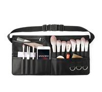 MLWSKERTY Multifunctional Brush Case Tool Bag Portable PU Storage Bag Single Side Waist Pack for Makeup Item