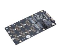 MLWSKERTY Portable NVMe To SATA3 & SFF 8643 Interfaces Card For Easy Hard Drives Upgrades And Data Backup Fast Speed Data Transfer