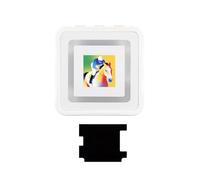 MLWSKERTY RP2350 Programmable Microcontroller Board 0.85Inch Square LCD Display Capacitive Screen Expansion Replacement Programming