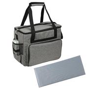 MLWSKERTY Sewing Machine Storage Bag with Removable Shoulder Strap Multiple Storage Pocket Machine Carrying Case Bag