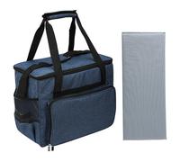 MLWSKERTY Sewing Machine Storage Bag with Removable Shoulder Strap Multiple Storage Pocket Machine Carrying Case Bag