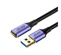 MLWSKERTY Short Long USB3.0 a Male to USB C Female Data Sync Cable Wire Multiple Length for Flashing Drive Reader a Male to C Female Adapter Cable