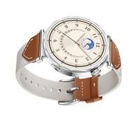 MLWSKERTY Stylish Composite Weave Strap Leather & Nylon Wristband Comfortable Strap For Watch Enhances Clasp Designs For Stability Leather Nylon Band