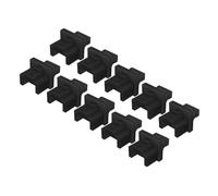 MLWSKERTY Tool Less Install RJ45 Port Plug Silicone Protector Universally Fit Computer Networking Guard Ethernet Plug