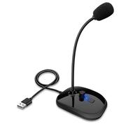 MLWSKERTY USB Wire Gooseneck Condenser Desktop USB Microphone For Computer PC Video Conferences Streaming Meetings Lectures Gooseneck Conference Microphone