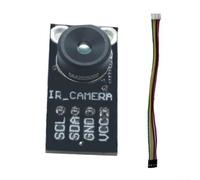 MLX90640 32x24 Infrared Thermal Imaging Sensor Module, IIC Interface Non-Contact Temperature Array for Monitoring & Smart, Black(IIC BAA)