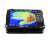 MLX90640 Portable Thermal Imager Featuring 2.8 Inch LCD, Real-Time Max/Min/Center Temp Tracking, Epoxy Housing, 4hr Battery