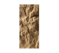 MLYAYE 3d Faux Stone Wall Panel Peel and Stick, Interior Outdoor Pu Artificial Rock Wainscoting Panels for Bathroom/Living Room/Headboard/Kitchen/Commercial Space(#1 Yellow)
