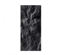 MLYAYE 3d Faux Stone Wall Panel Peel and Stick, Interior Outdoor Pu Artificial Rock Wainscoting Panels for Bathroom/Living Room/Headboard/Kitchen/Commercial Space(#4 Gray)
