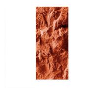 MLYAYE 3d Faux Stone Wall Panel Peel and Stick, Interior Outdoor Pu Artificial Rock Wainscoting Panels for Bathroom/Living Room/Headboard/Kitchen/Commercial Space(Orange)