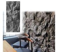 MLYAYE Commercial Artificial Stone Wall Panels Interior, Lightweight Flexible Spell Faux Rock Panel Peel And Stick for TV/Sofa Wall/Entryway/Hallway/Studio - Cuttable(Set of 1)
