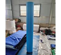 MLYAYE Heavy Duty All-Weather Basketball Pole Padding Wrap, PU Leather Waterproof Play Ground Post Pads for Round Football Volleyball Rods & Garage Basement Columnar, Universal(In Dia-165 mm,H 150cm)