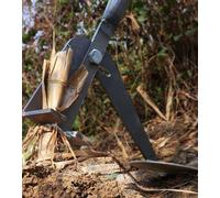 MLYAYE Post Puller Heavy Duty Post and Tree Puller Remover, 36'' 52 56 Inch Long Bushes Stump Extraction Equipment, Stand Up Landscaping Farm Sapling Root Effortless Extraction Tool(142cm/56 in)