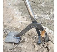 MLYAYE Post Puller Post and Tree Puller Tool, Heavy Duty Quick Effortless Extraction Lifter for Metal Stake/Bamboo/Steel Pipe/Cement Column, Reliable Rebar Concrete Form(L 132cm (52 in))