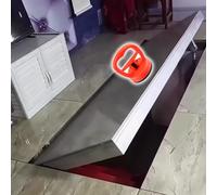 MLYAYE Secret Floor Hatch Door Metal for Basement, Manual Seamless Wine Cellar Discreet Doors for Storage Room/Attic/Crawl Space/Home Renovation, Flush Mounted(L 56 x W 23 in)