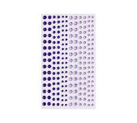MLYPRU Magnetic Beads Ear Seeding Kit with Sweat-Proof Ear Acupuncture Stickers for Daily Use - Calm Pops Ear Seeds Acupuncture Kit for Banquets & Dating(Purple - 212PCS)