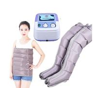 MLYSH Leg Air Compression Massager, Timed and Adjustable Pressure Pneumatic Air Circulation Massager for Waist Leg Lymphedema Circulation Swelling Relax Pain Relief