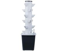 MLyxgs 30 Pods Hydroponics Tower Garden, 6-Story Garden Hydroponic Planting System, Hydroponic Growing System Growing Kit for Herbs, Fruits and Vegetables with Hydrating Pump